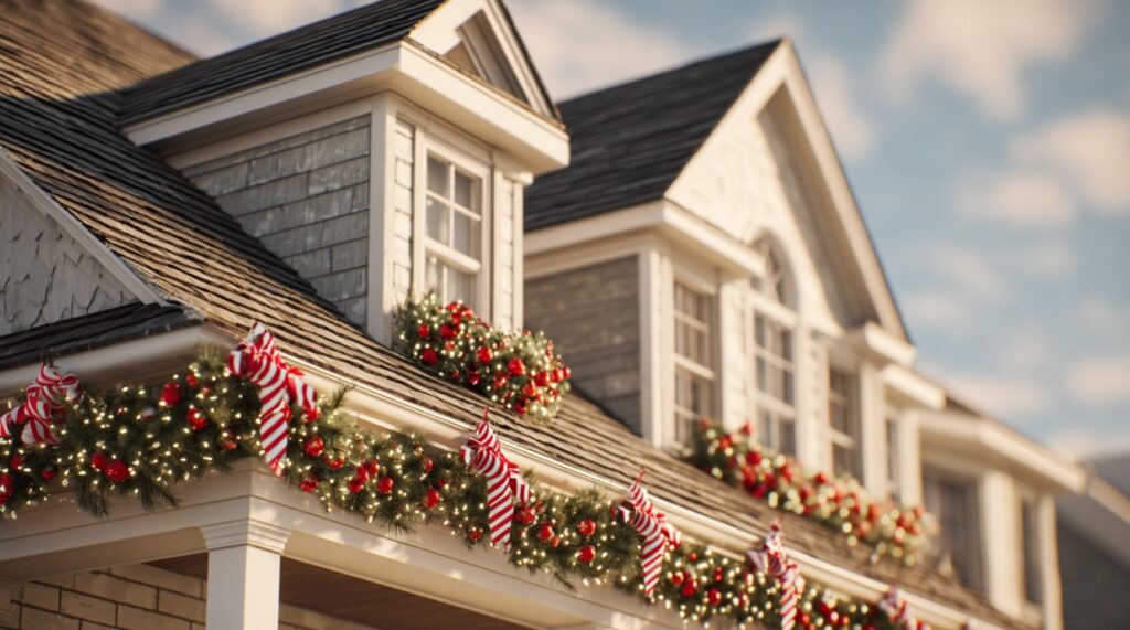 roof holiday lights