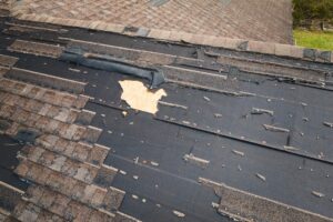 roof damage documentation