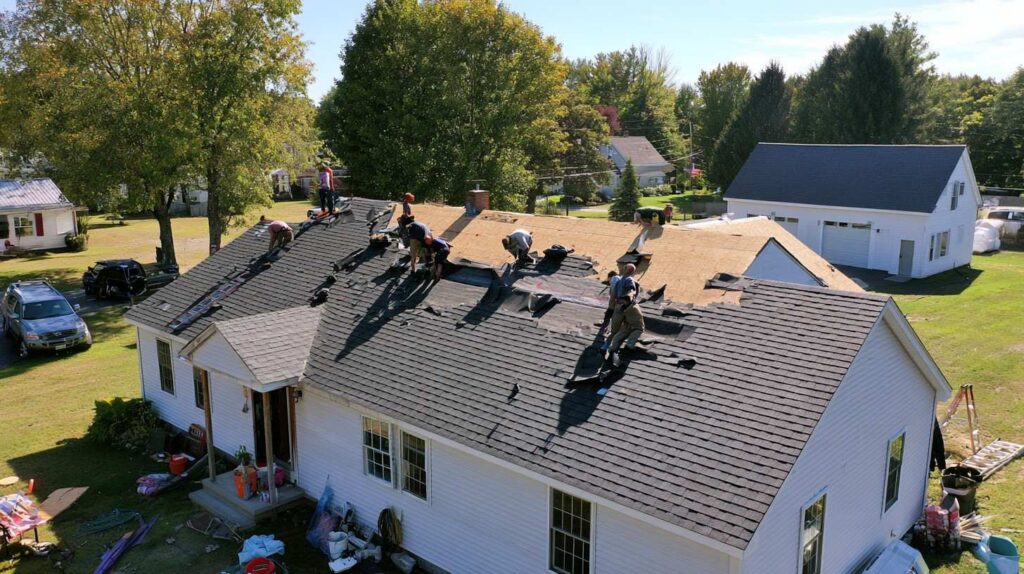 September Roof Replacement New Hampshire